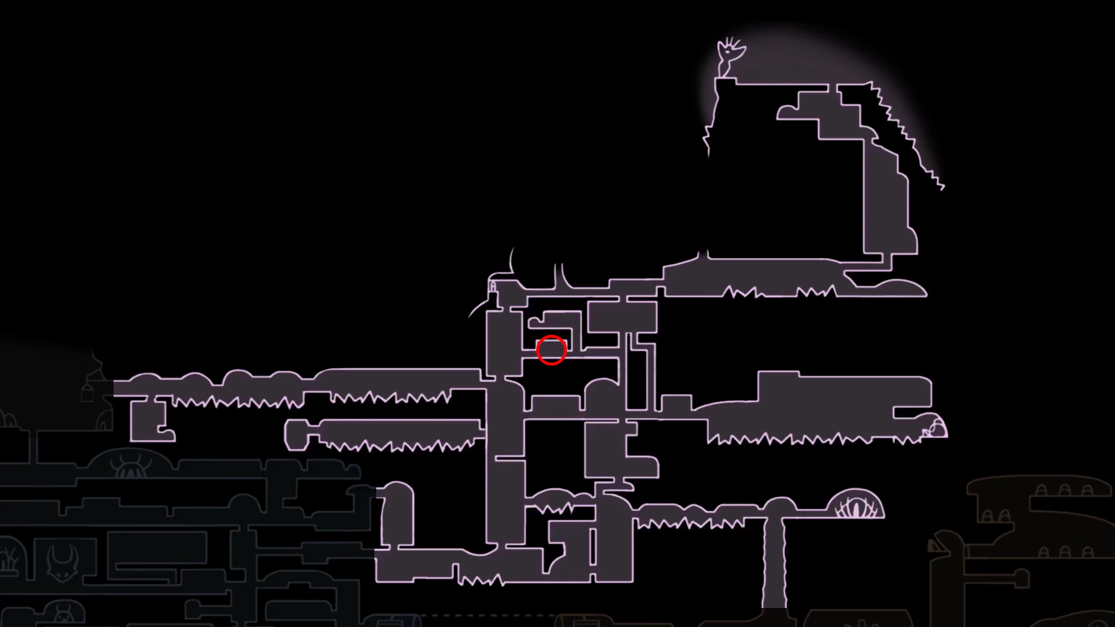 Crystal Guardian location - Crystal Peak