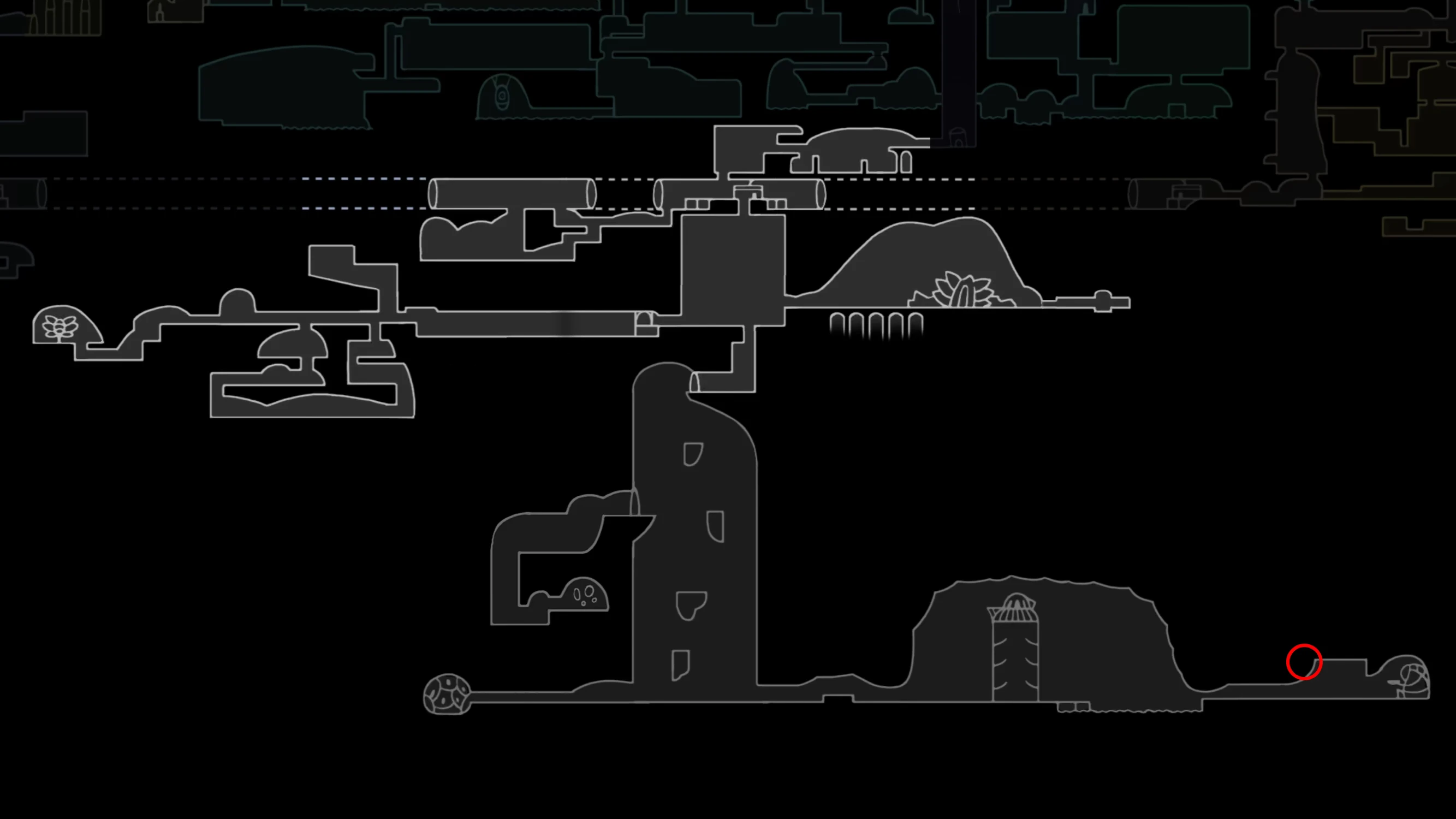 Void Tendrils location - The Abyss