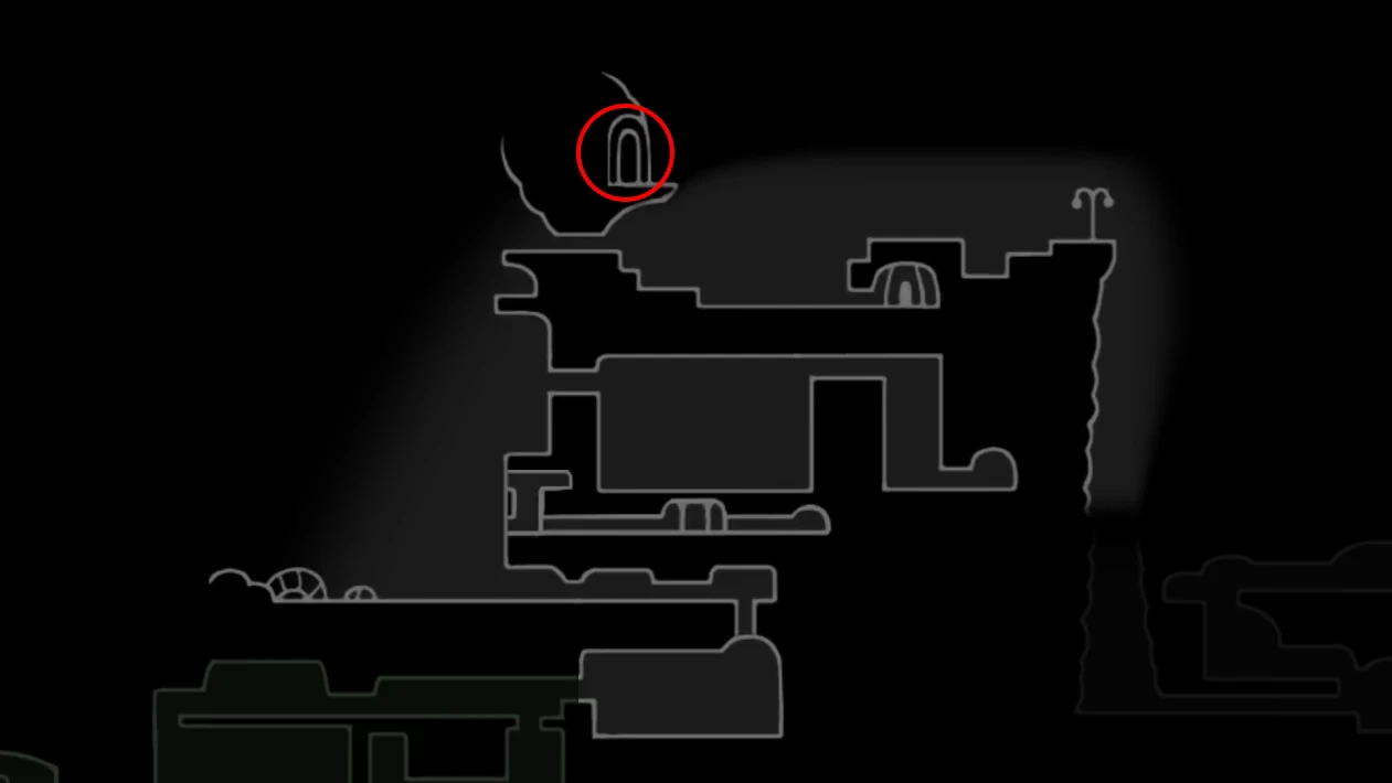 Vessel Fragments location - Stag Nest