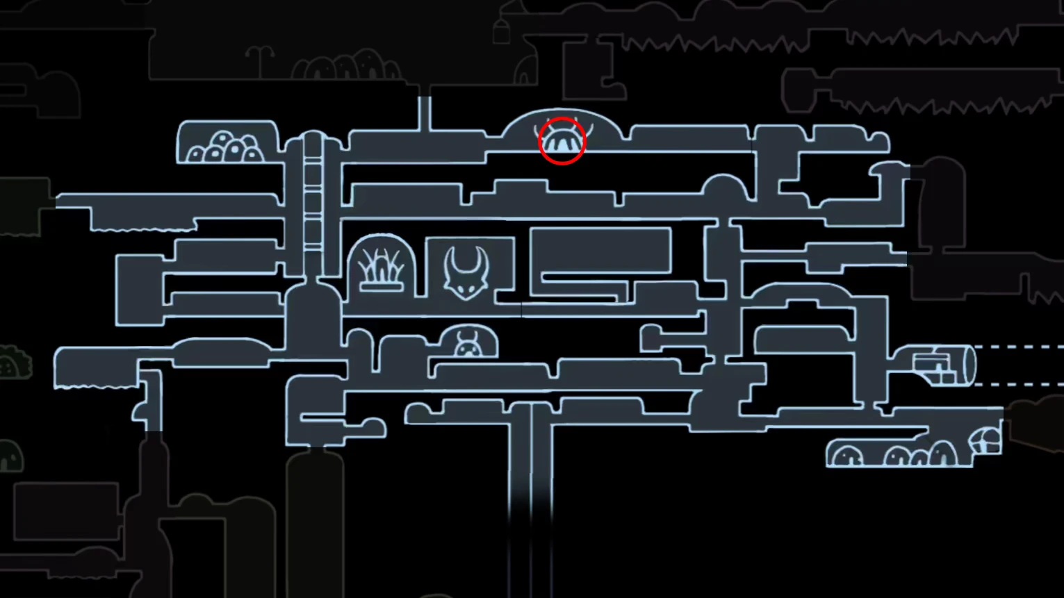 Hollow Knight location - Temple Of The Black Egg
