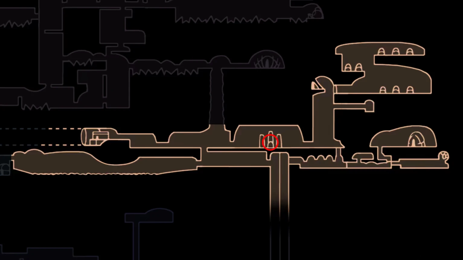 Dream Nail location - Resting Grounds