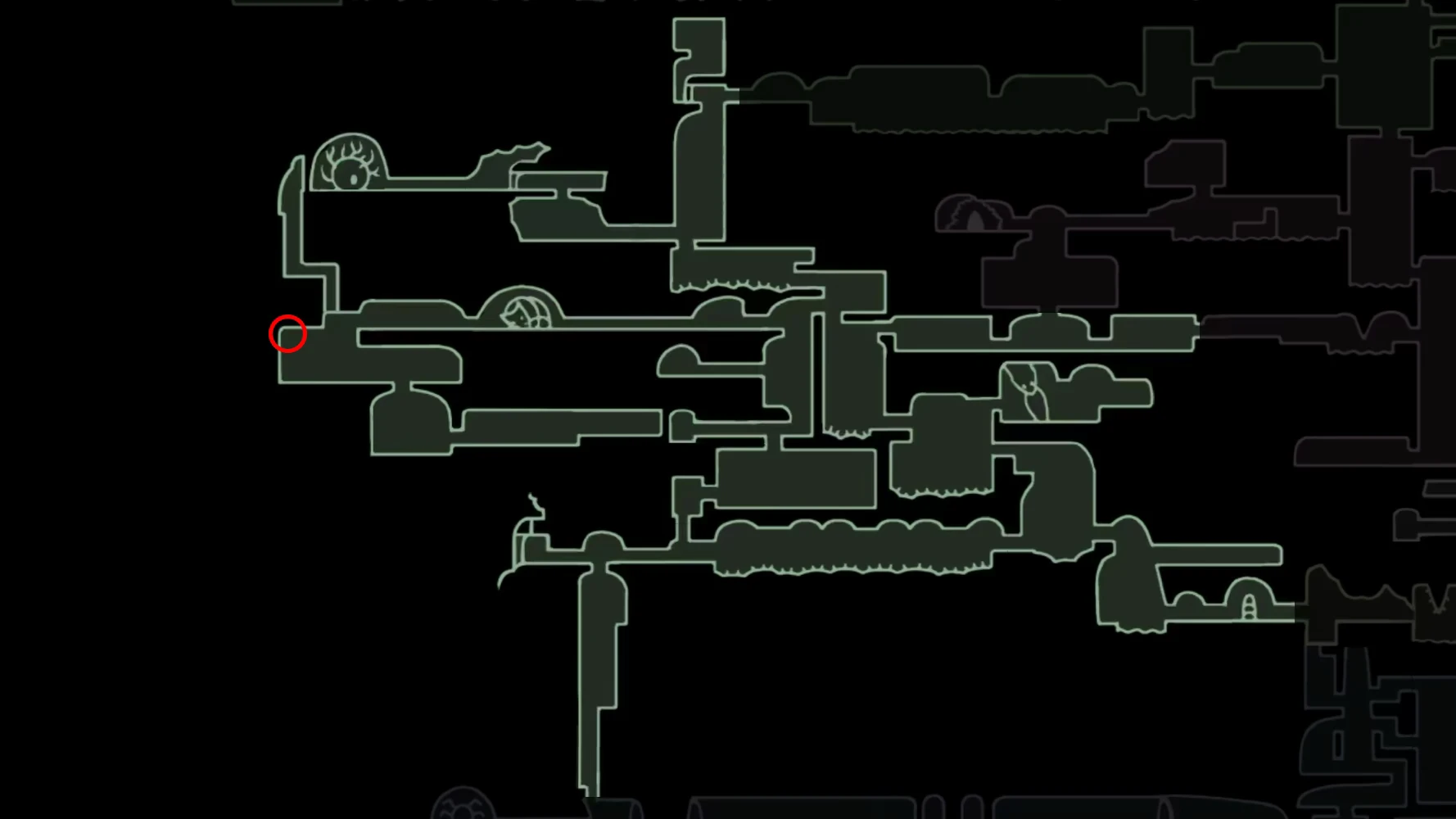 Hallownest Seal location - Queen's Gardens