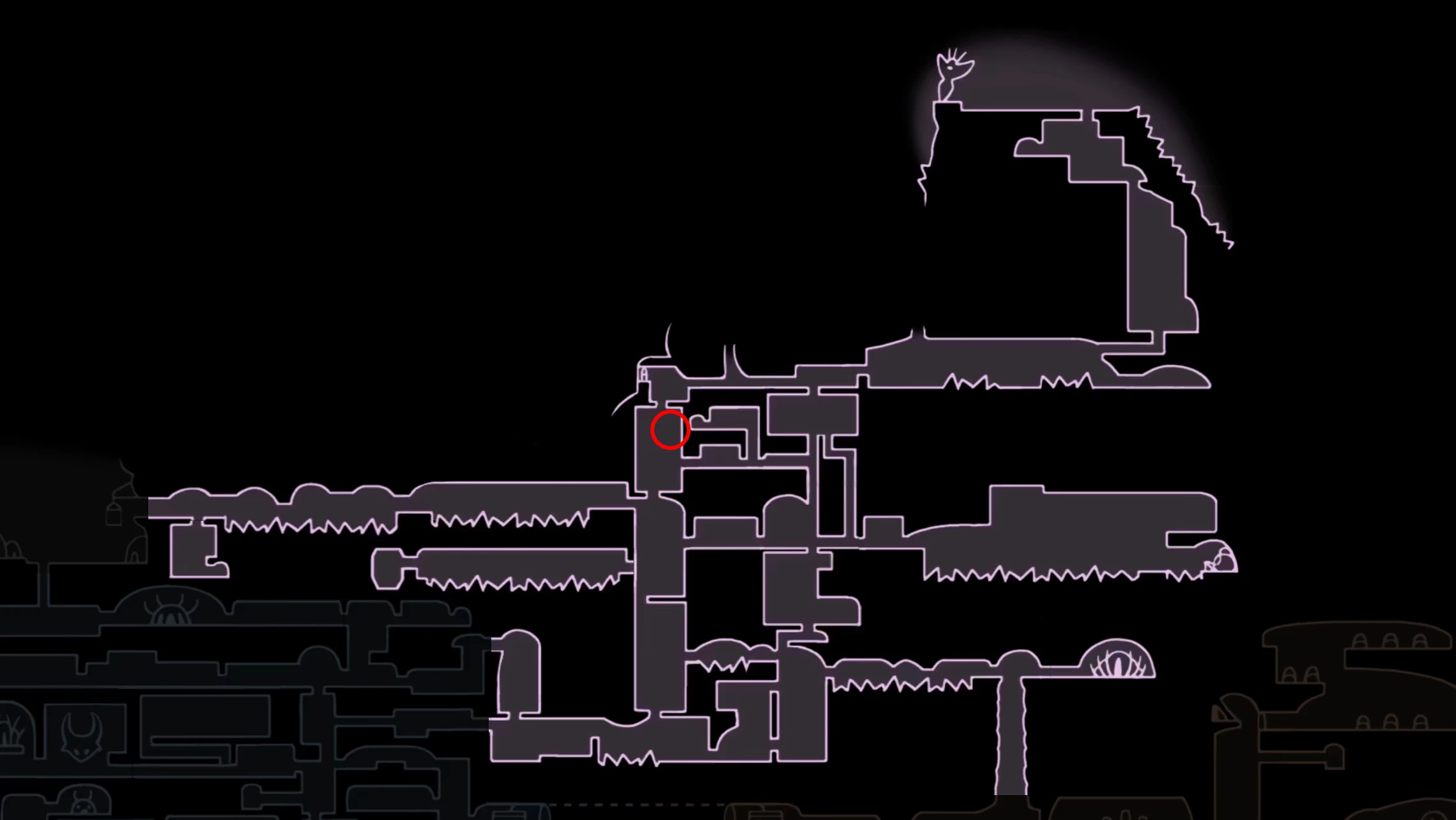 Shopkeeper's Key location - Crystal Peak